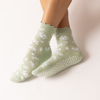 Wild Sage Grip Socks