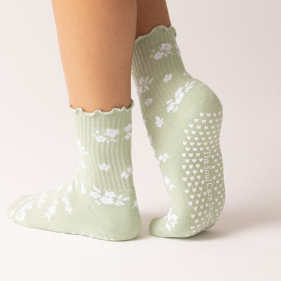 Wild Sage Grip Socks